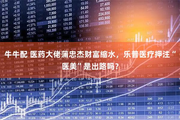 牛牛配 医药大佬蒲忠杰财富缩水，乐普医疗押注“医美”是出路吗？