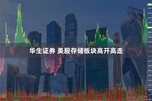 华生证券 美股存储板块高开高走